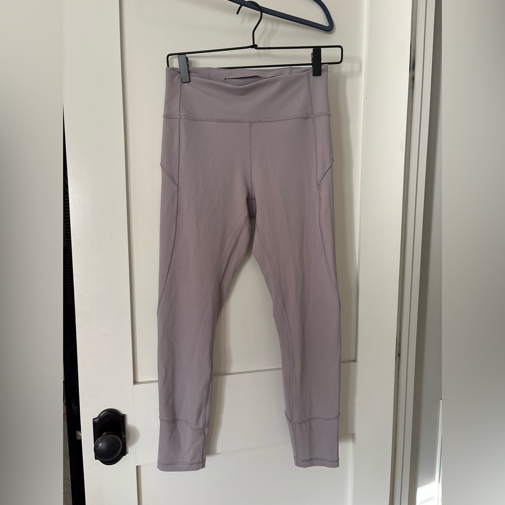 Lululemon Mauve High-Waist Leggings size 8